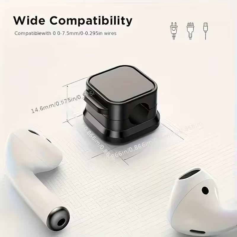 Organizador de cables magnético