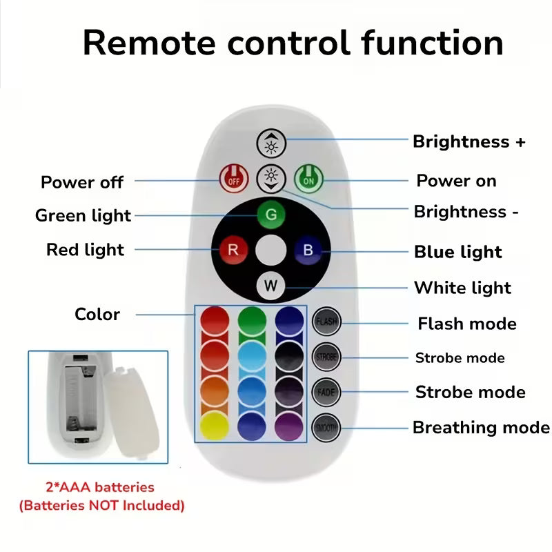 Lámpara LED sunset / RGB decorativa