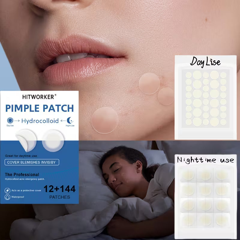 Parches anti-acné hidrocoloidales