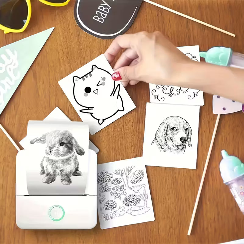 Mini impresora térmica portátil