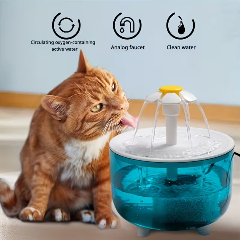 Fuente de agua automática