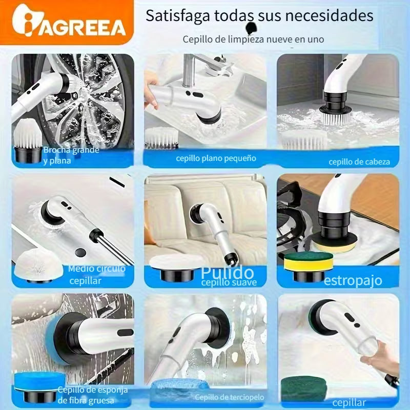 Cepillo eléctrico de limpieza