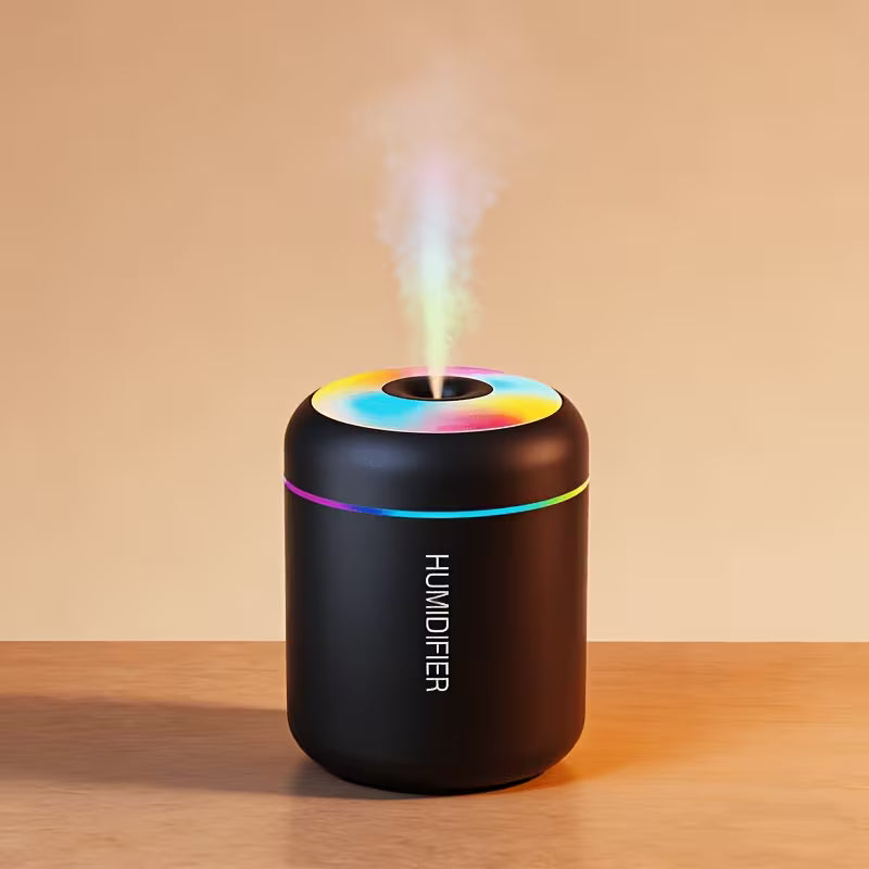 Humidificador USB con luz LED